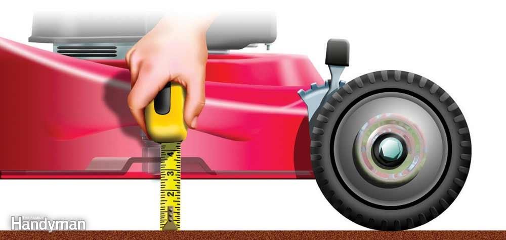 Set Your Blade at the Right Height to Control Weeds