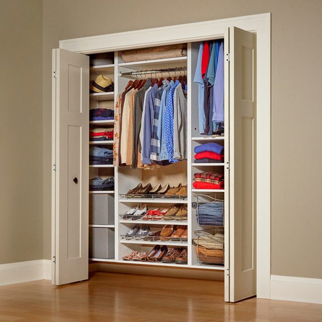 Build Your Own Melamine Closet Organizer