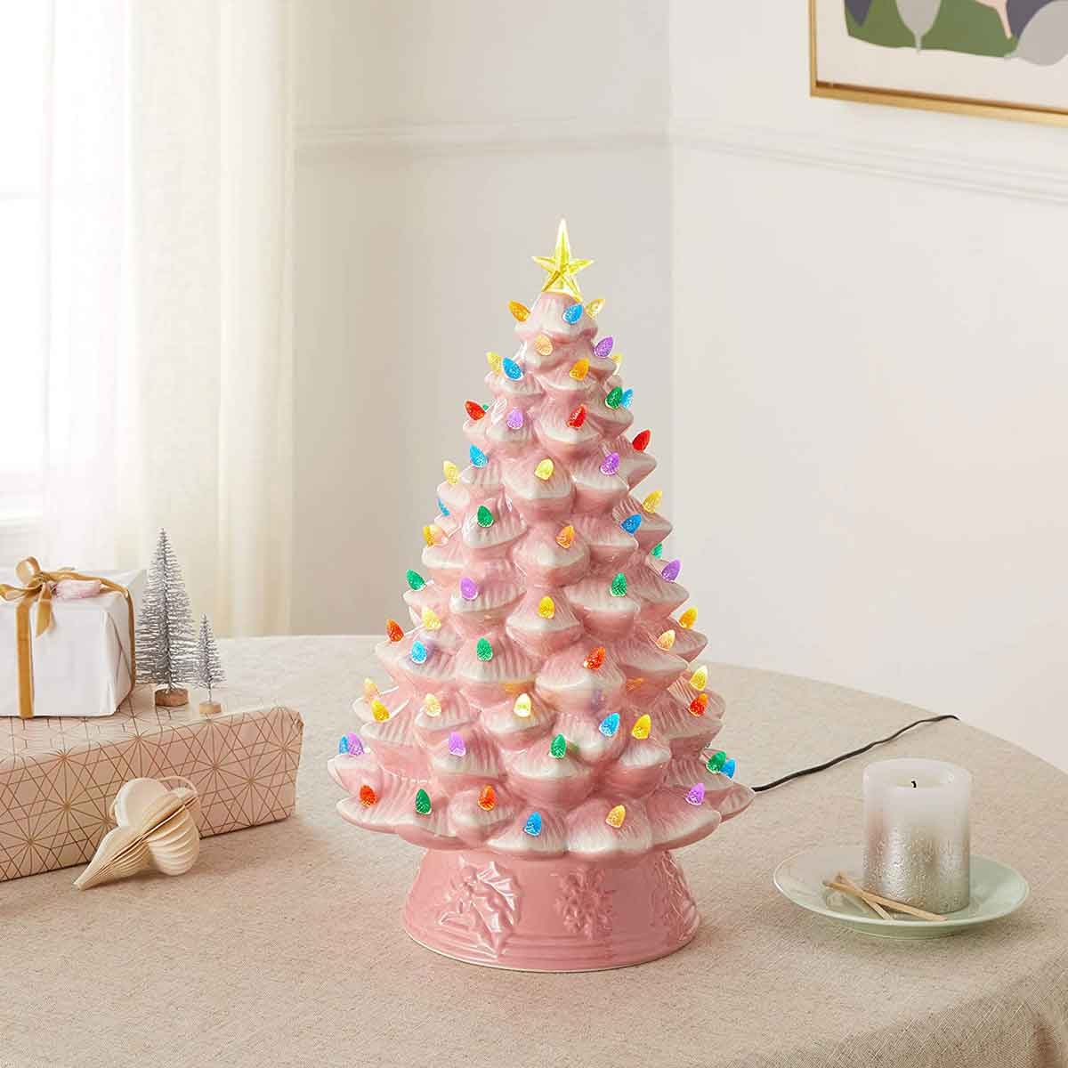 Pink Small Christmas Tree 