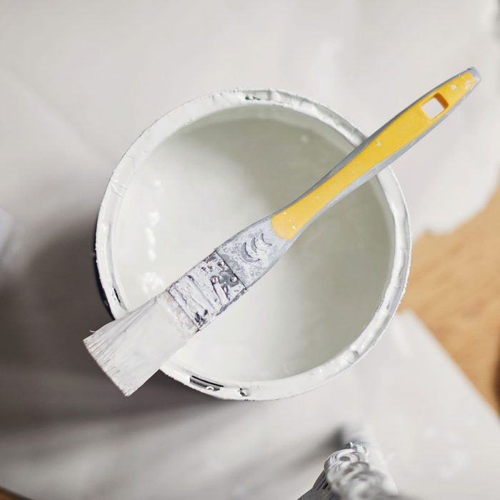 White paint