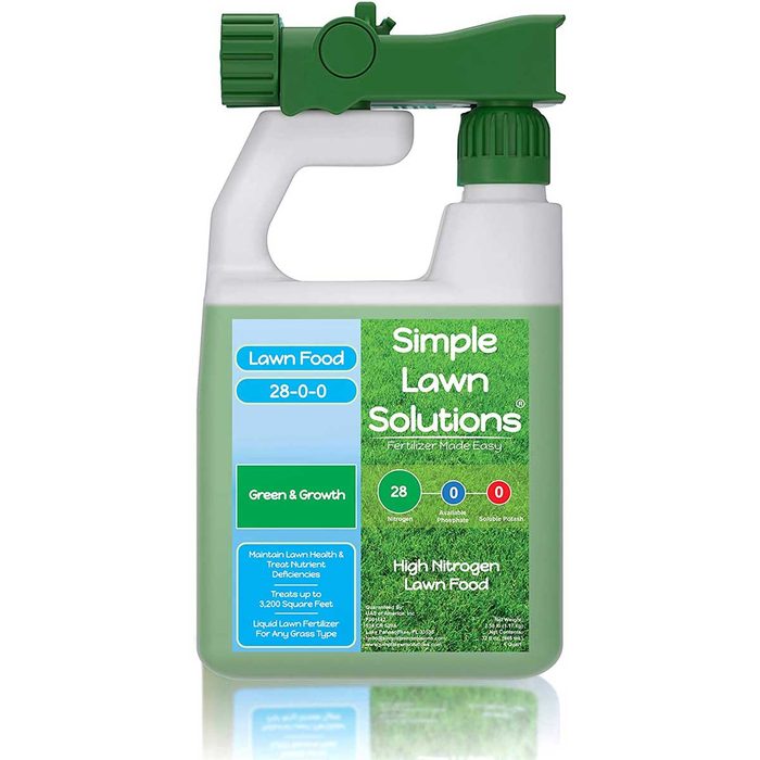 A spray bottle labeled 