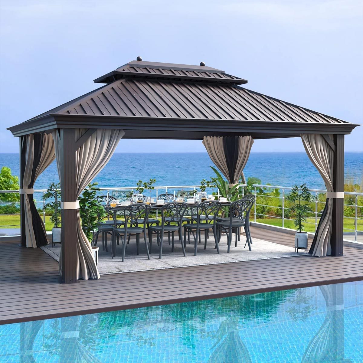 Erommy Hardtop Gazebo