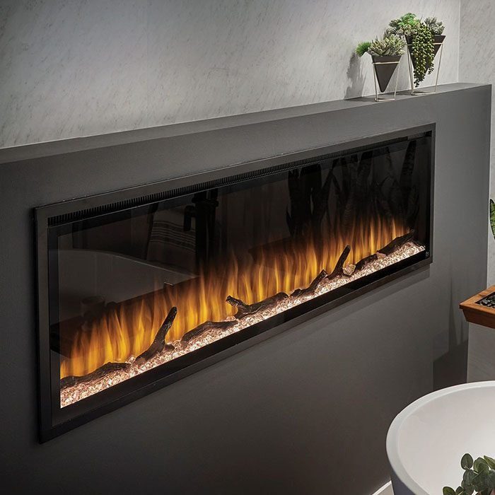 Installed Electric Fireplace