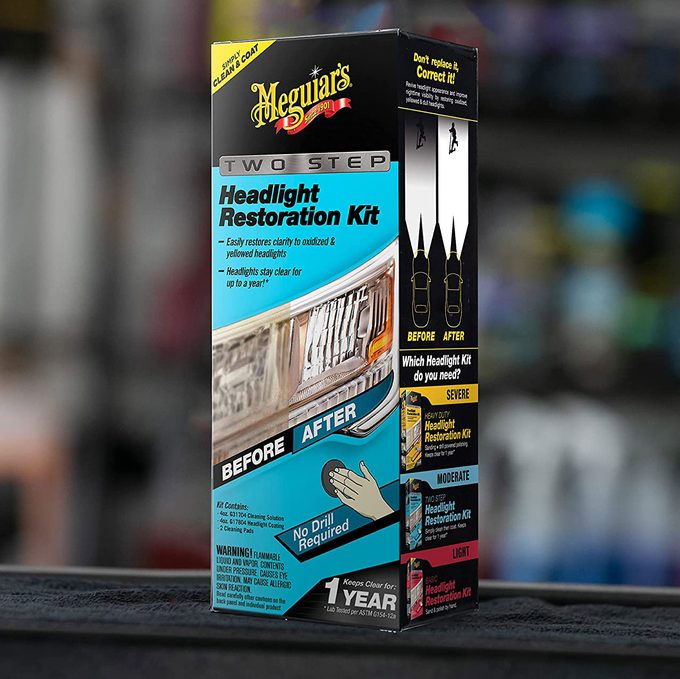 Over 18,000 Shoppers Won’t Drive Without This Headlight Cleaning Kit