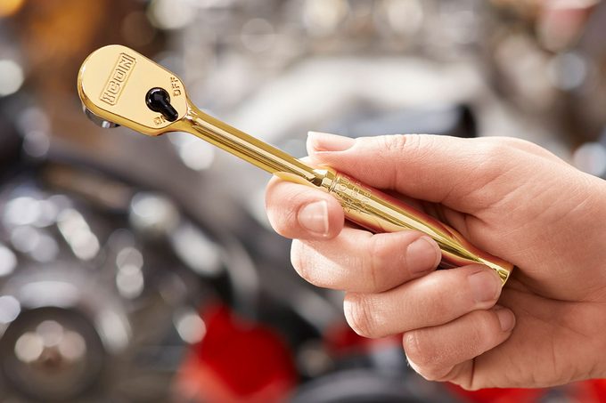 Harbor Freight Launched a Blinged Out 24K Gold Ratchet—Would You Use It?
