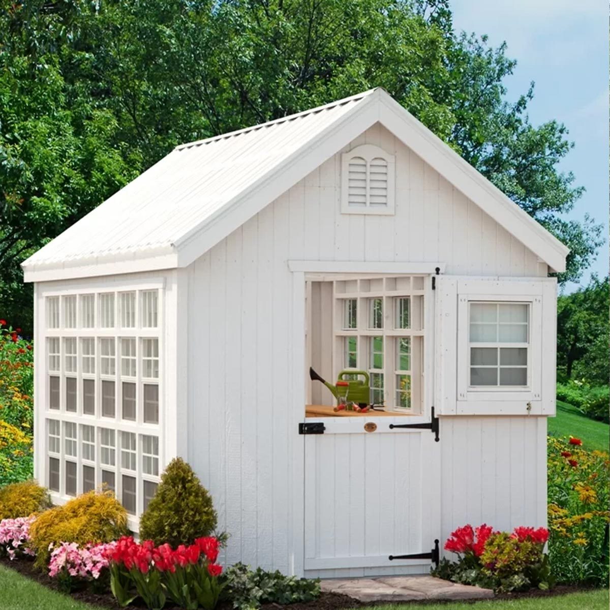 Little Cottage Company Colonial Gable Hobby Greenhouse