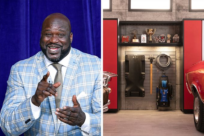 This is How Shaq Organizes His Garage