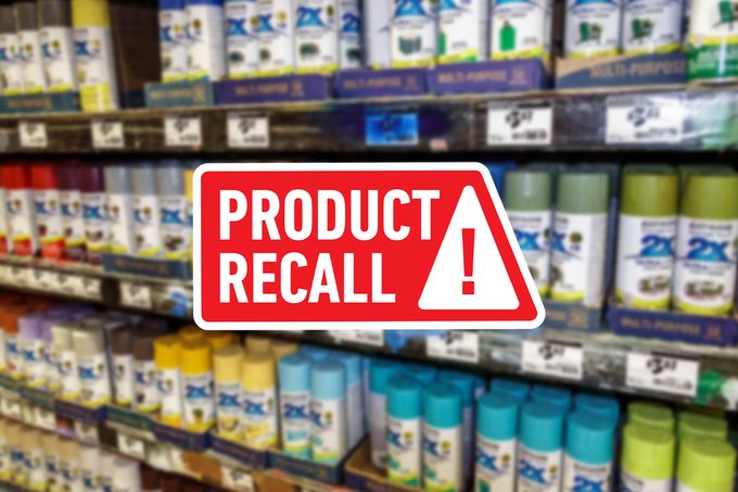 Rust-Oleum Recalls 84,000 Cans of Spray Paint