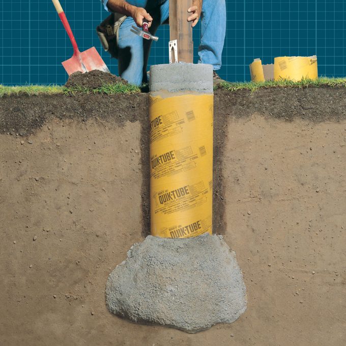 Here’s the Key to Frost-Proof Deck Footings
