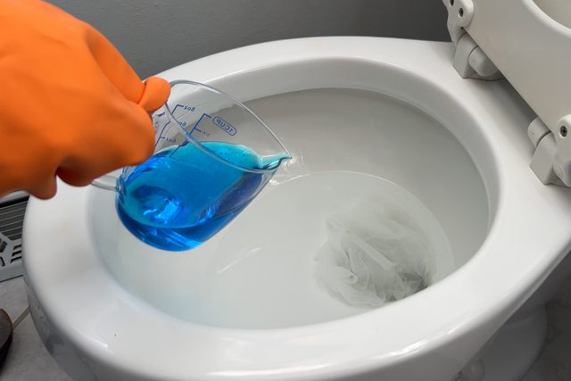 The Secret to Unclogging a Toilet With Dish Soap