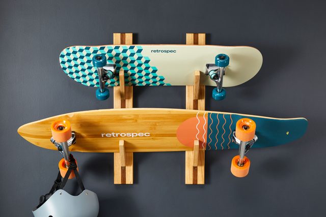 Create the Perfect Skateboard Display With This DIY Wall Mount