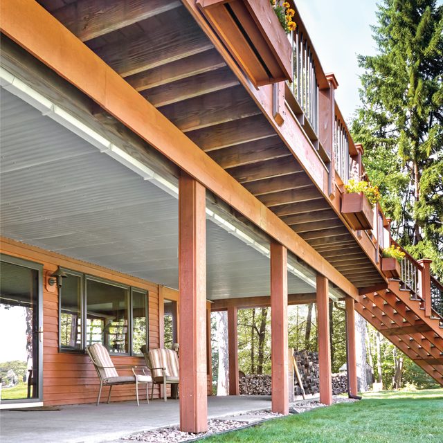 How to Build an Under-Deck Roof